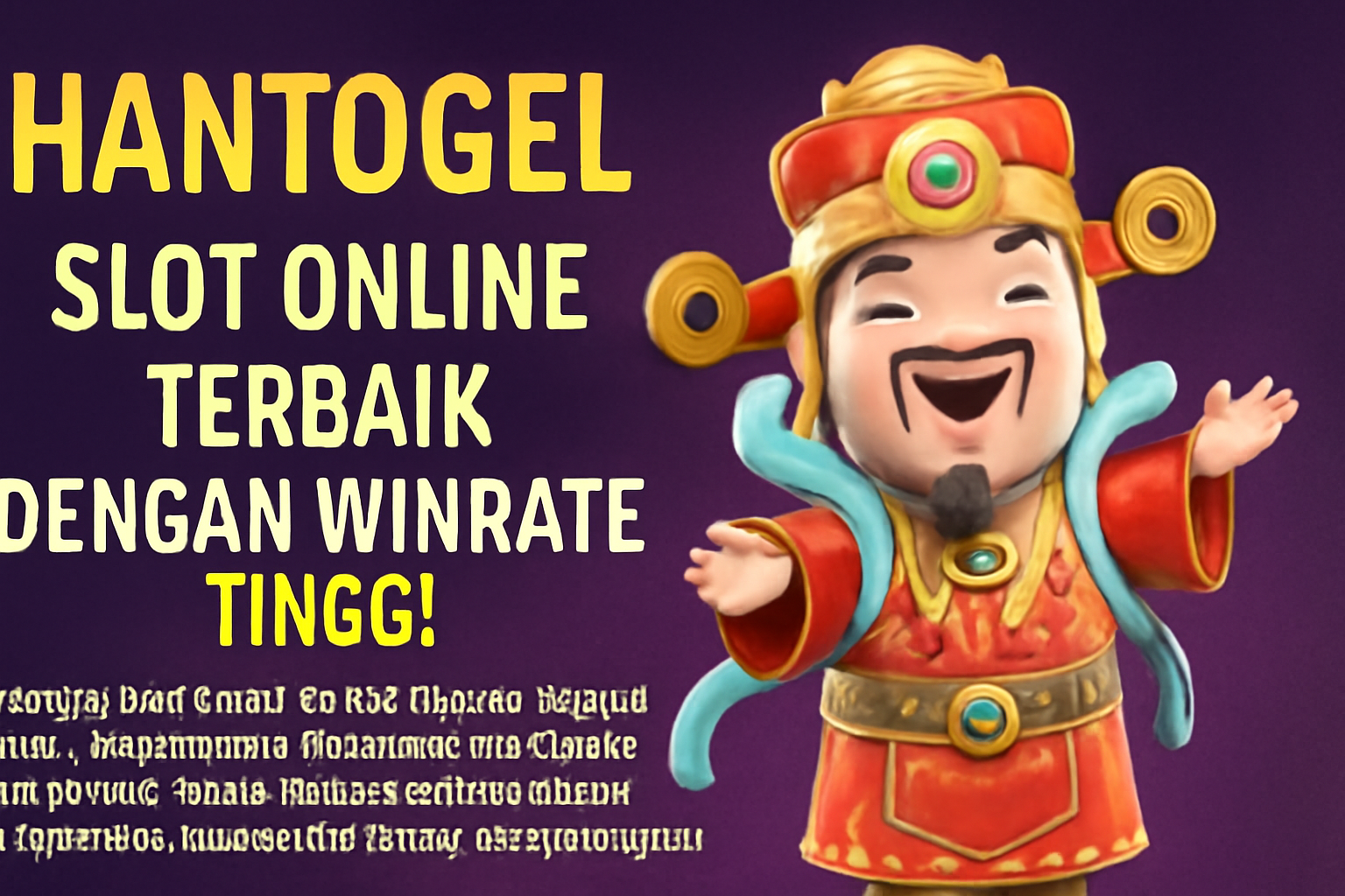 Hantogel Slot Online Terbaik Dengan Winrate Tinggi